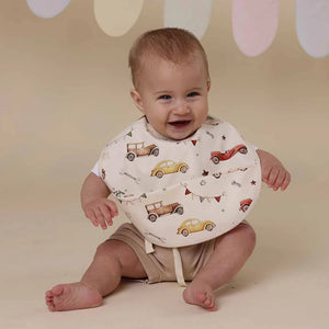Snuggle Hunny Snuggle Bib - Vintage Cars