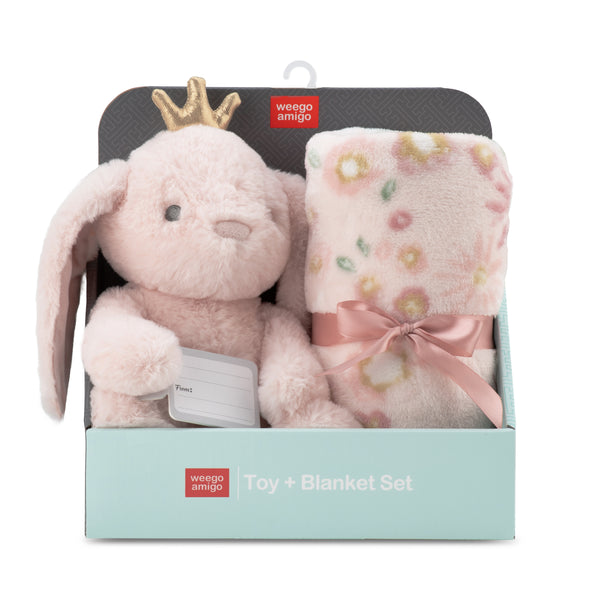 Weegoamigo Plush Toy & Blanket - Anne Hopaway Bunny