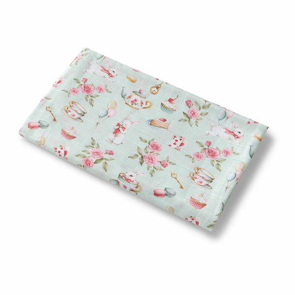 Snuggle Hunny Organic Muslin Wrap - White Rabbit