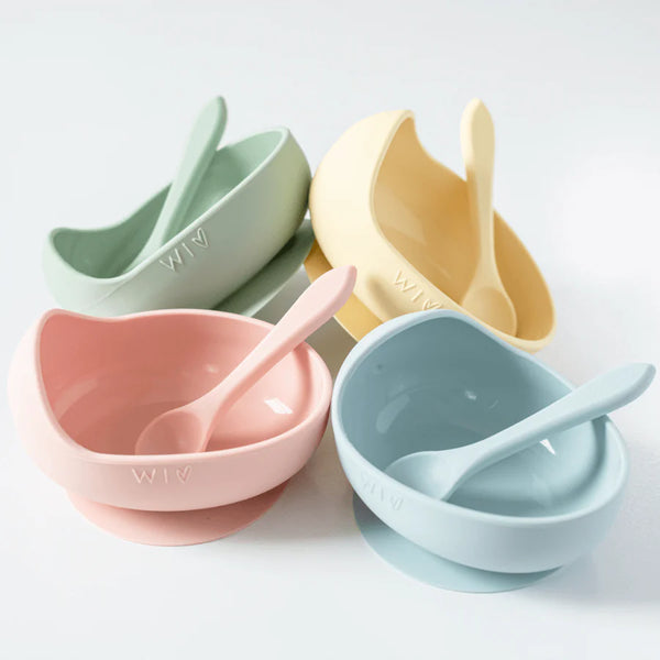 Wild Indiana Silicone Baby Bowl Set