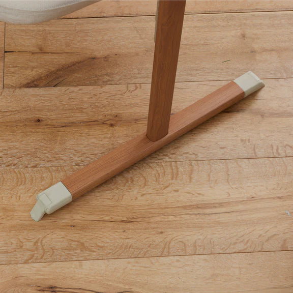 Il Tutto Zizee Bassinet - Scandi Walnut & Ecru