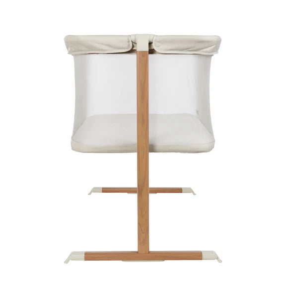 Il Tutto Zizee Bassinet - Scandi Walnut & Ecru