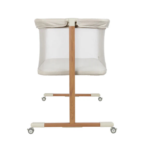 Il Tutto Zizee Bassinet - Scandi Walnut & Ecru