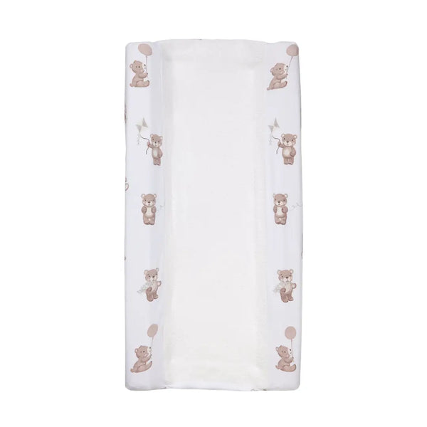 Living Textiles Change Mat Cover with Towelling - Cuddly Bear