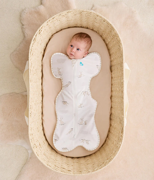 Love to Dream Swaddle Up 1.0 Tog - Cloud Bunnies White