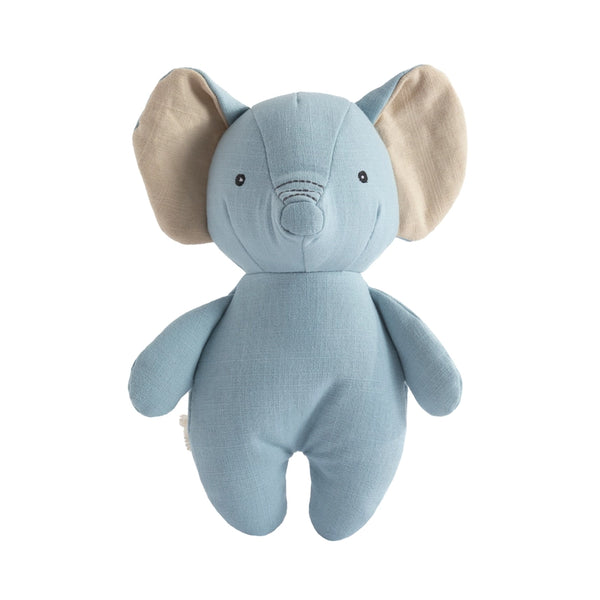 Living Textiles Linen Animal - Eddie the Elephant - Small