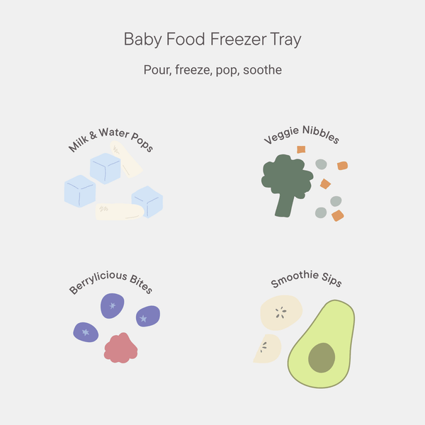 BIBS Baby Feeder - Fossil Grey
