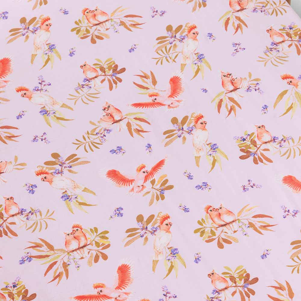 Snuggle Hunny Fitted Bassinet Sheet/Change Mat Cover - Major Mitchell