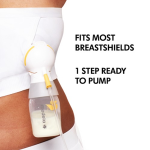 Medela Hands-free™ Pumping Bustier - White