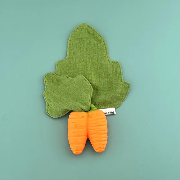 Oli&Carol Cathy the Carrot Mini Doudou-Teether
