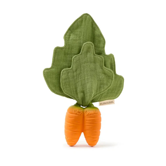 Oli&Carol Cathy the Carrot Mini Doudou-Teether