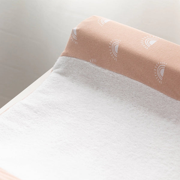 Living Textiles Change Mat Cover with Towelling - Bohemian Bliss