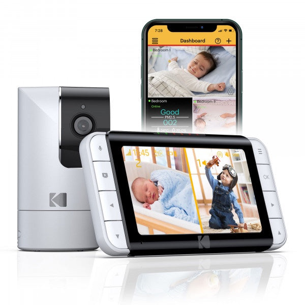 Kodak Cherish 525P 5" Smart Video Baby Monitor