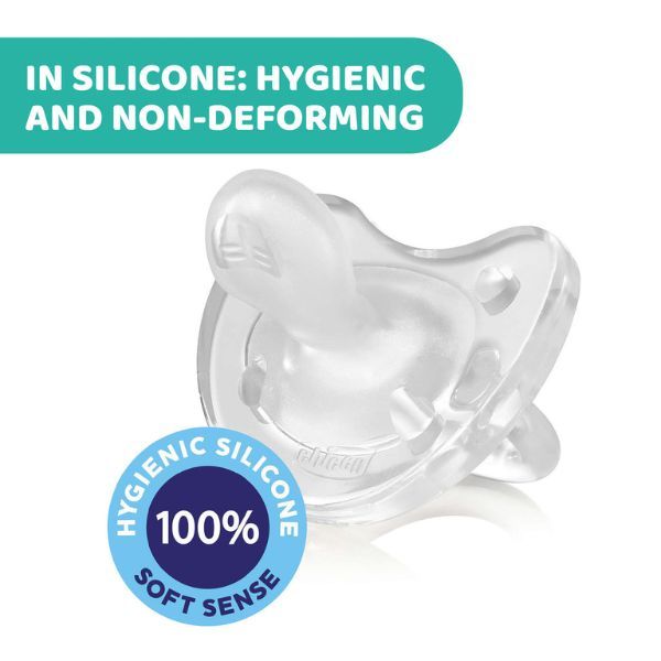 Chicco Physio Soft Soother 0-6mth 1pk