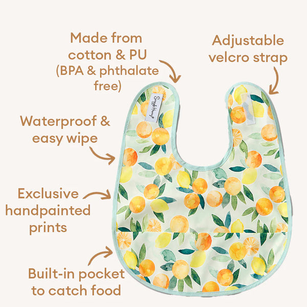 Snuggle Hunny Snuggle Bib - Citrus Squeeze