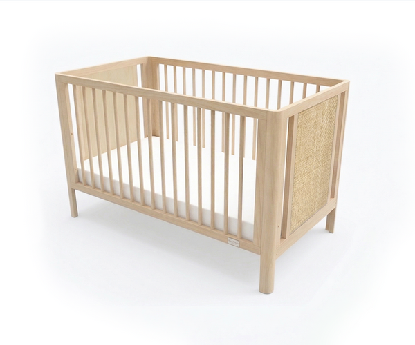 Babyhood Aliya Rattan Cot