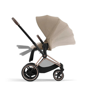 Cybex ePriam Pram - Rose Gold + Cozy Beige