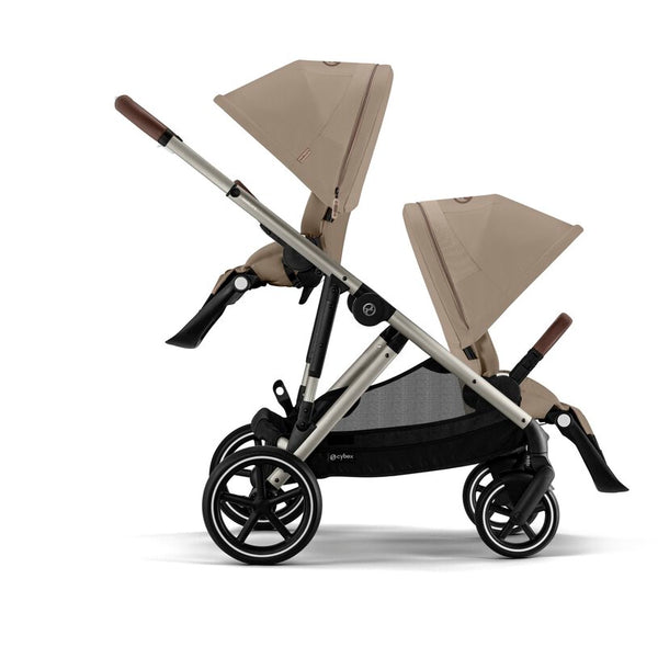 Cybex Gazelle S Pram Double with Second Seat Unit