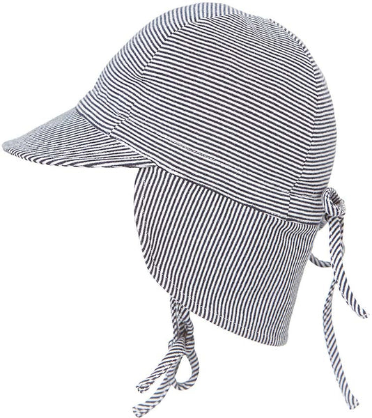 Toshi Baby Flap Cap Periwinkle