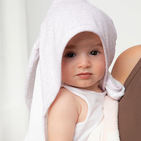 Living Textiles Hooded Towel - Whimsical Wonderland