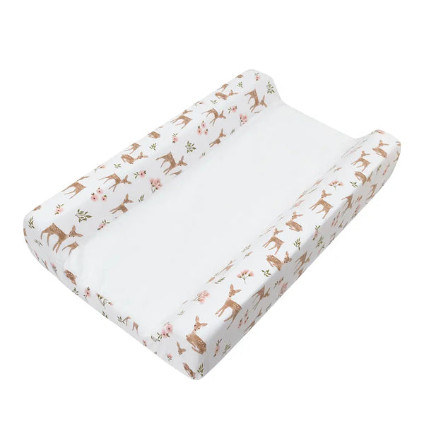 Living Textiles Change Mat Cover with Towelling - Sophia's Garden