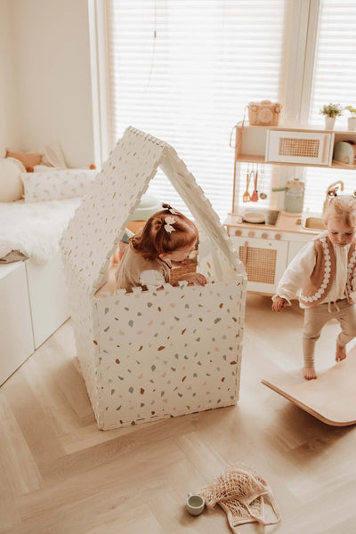 Play & Go EVA 6 Piece Puzzlemat - Village/Terrazzo