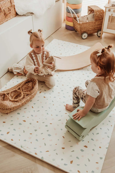 Play & Go EVA 6 Piece Puzzlemat - Village/Terrazzo