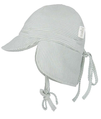 Toshi Baby Flap Cap Sage