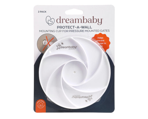Dreambaby Protect-A-Wall® Mounting Cups - 2 Pack