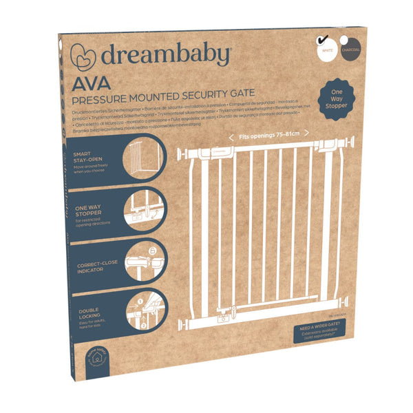 Dreambaby Ava Gate White