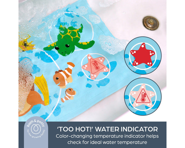 Dreambaby Watch-Your-Step® Anti-Slip Bath Mat With 'Too Hot'™ Indicator