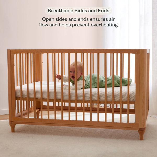 Lyra Convertible Cot - Beechwood