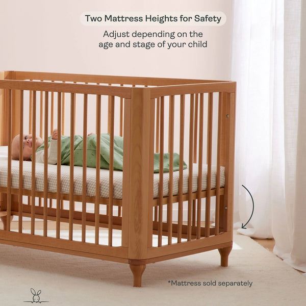 Lyra Convertible Cot - Beechwood