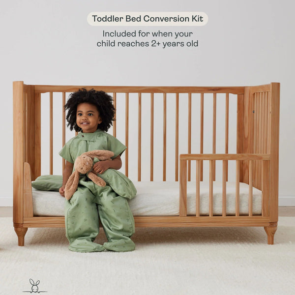 Lyra Convertible Cot - Beechwood