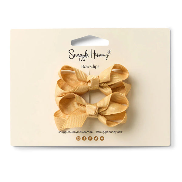 Snuggle Hunny Piggy Tail Hair Clips - Pair