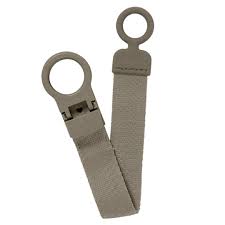 BIBS Pacifier Clip Loop - Dark Oak