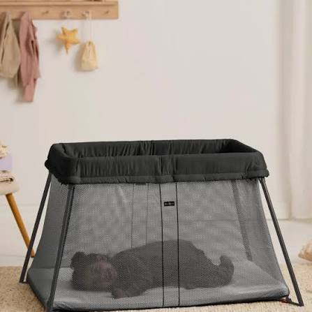 BabyBjorn Travel Cot Light - Black