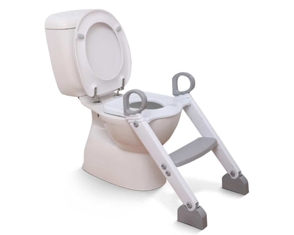 Dreambaby Step-Up Toilet Topper - Grey/White || Baby Junction