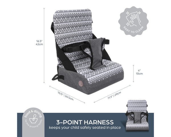 Dreambaby Grab N Go Portable Booster Seat With Handy Storage Area