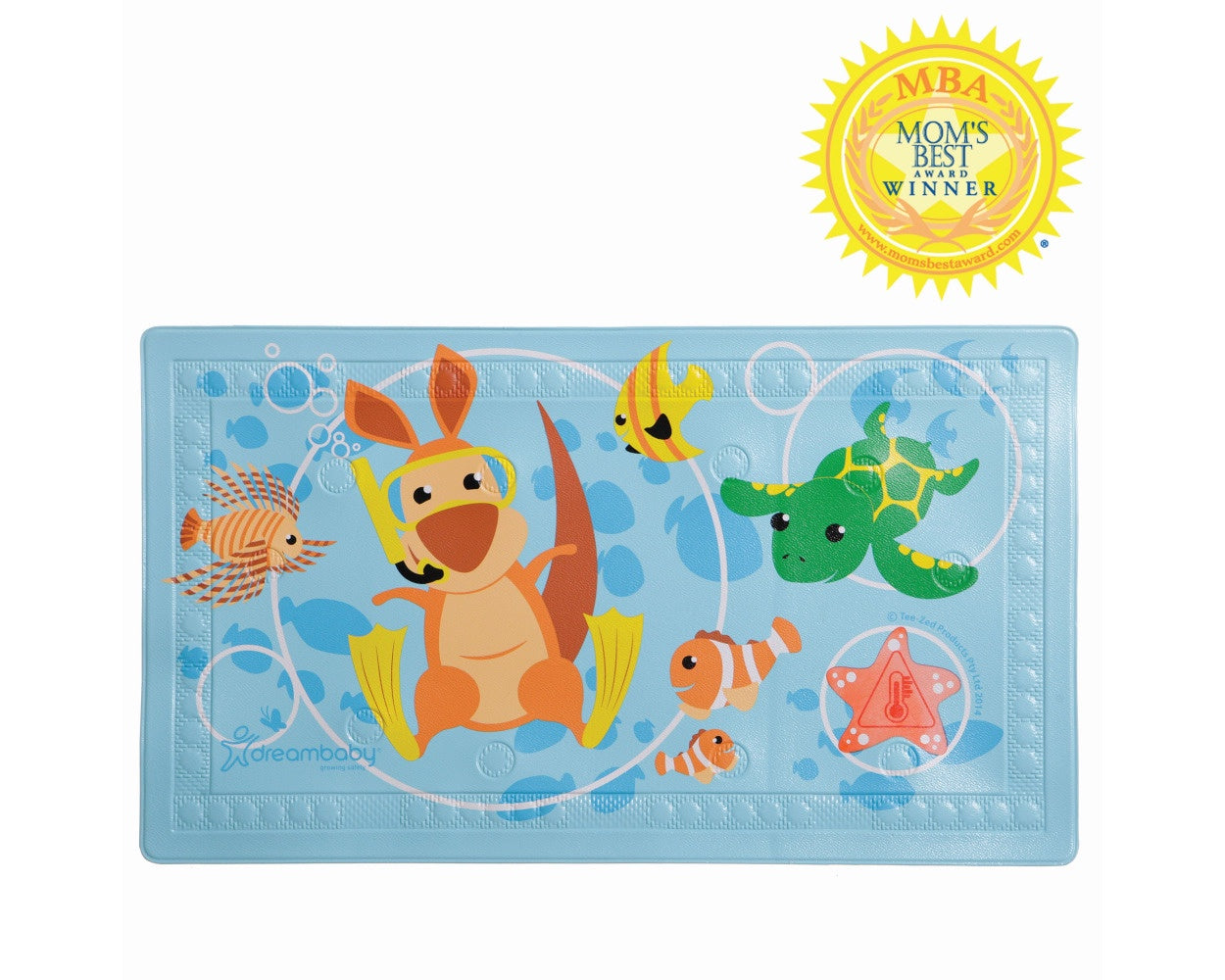 Dreambaby Watch-Your-Step® Anti-Slip Bath Mat With 'Too Hot'™ Indicator
