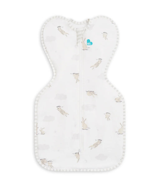 Love to Dream Swaddle Up 1.0 Tog - Cloud Bunnies White