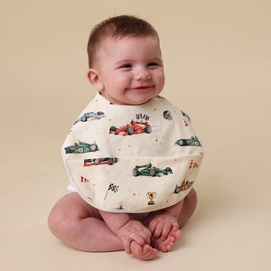Snuggle Hunny Little Racers Snuggle Bib