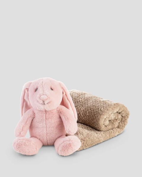 The Little Linen Co Plush Toy & Blanket - Harvest Bunny