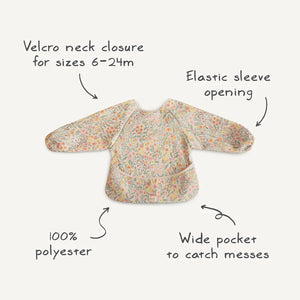 Mushie Long Sleeved Bib - Blush