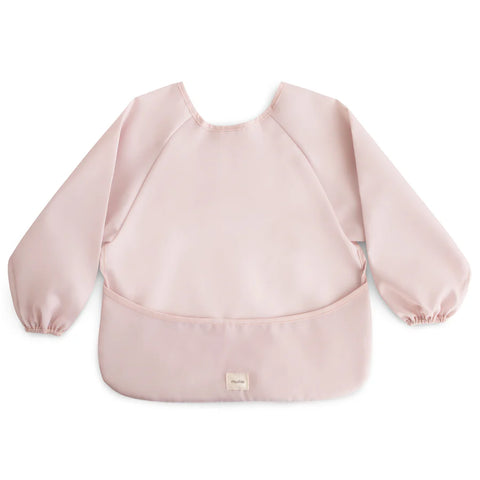 Mushie Long Sleeved Bib - Blush