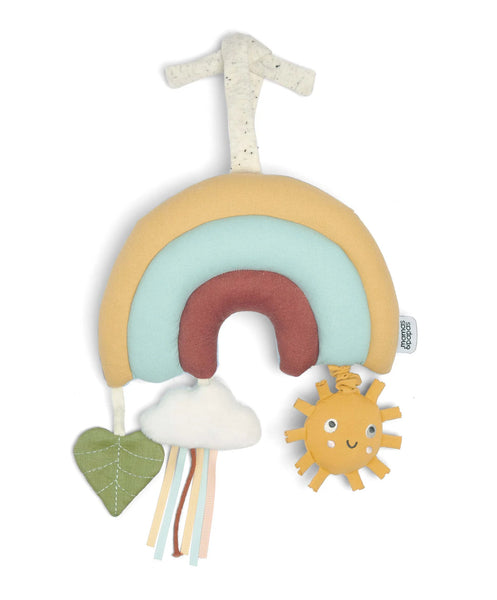 Mamas & Papas Hanging Musical Rainbow Activity Toy - Grateful Garden