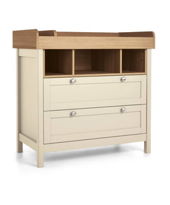 Mamas & Papas Harwell Cashmere 5 Piece Set with Cotbed, Dresser Changer, Mattress, Fitted Sheets & Mattress Protector