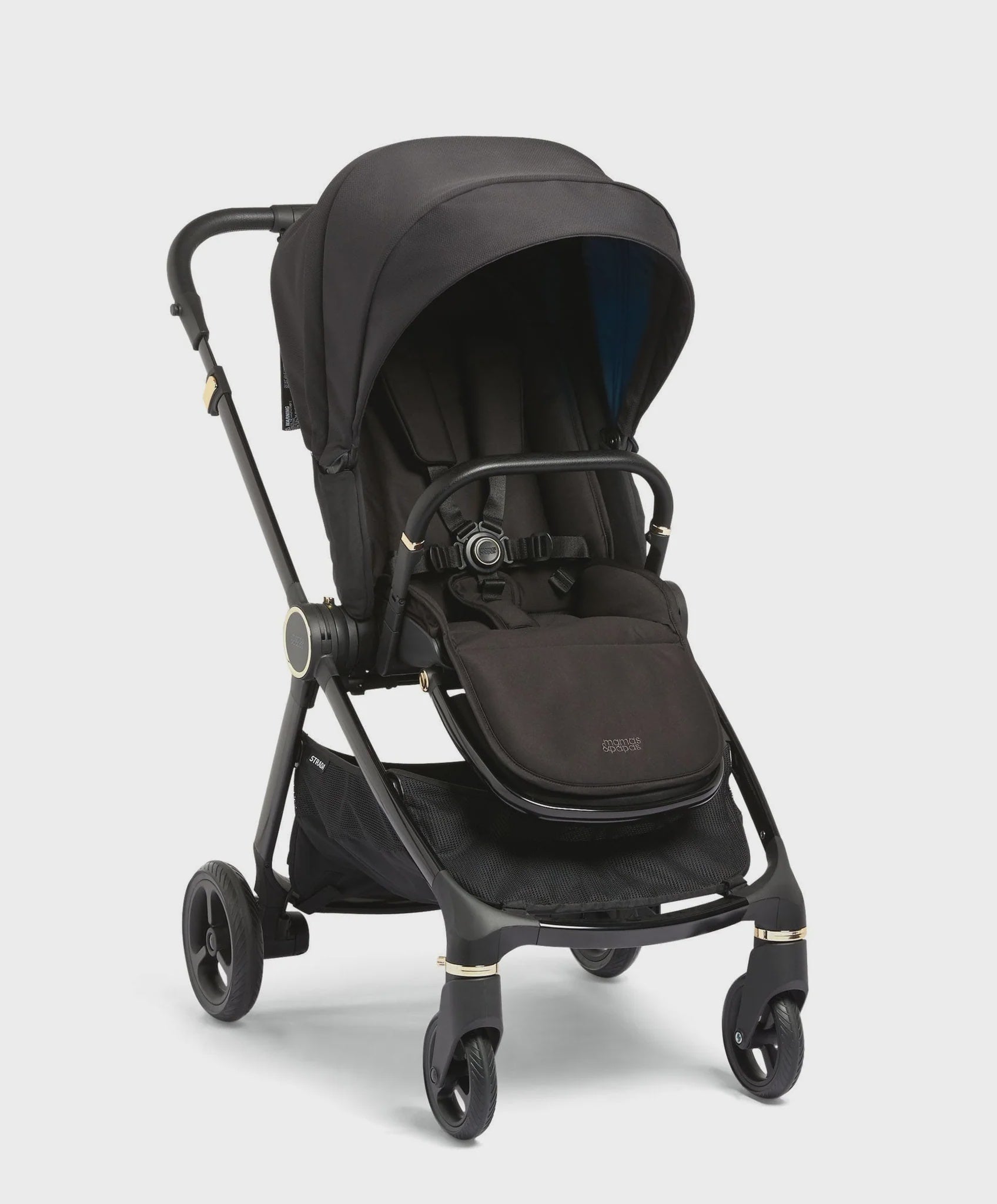 Mamas & Papas Strada Pram (Black) - Ex Display