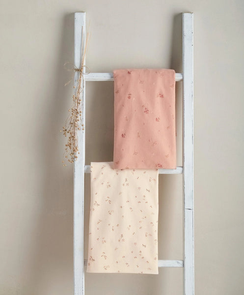 Mamas & Papas Cotbed Fitted Sheets (2 Pack) – Welcome to the World Wildflower