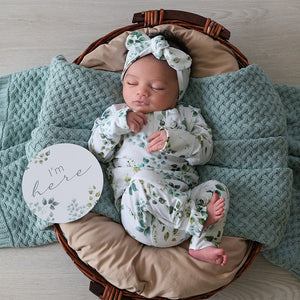 Snuggle Hunny Reversible Milestone Cards - Eden & Olive